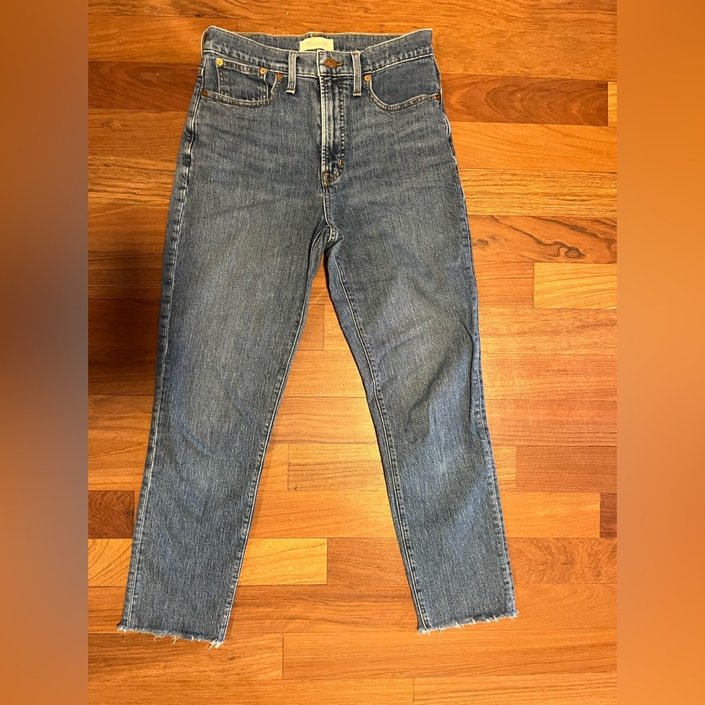 Madewell High Rise Medium Wash Jeans